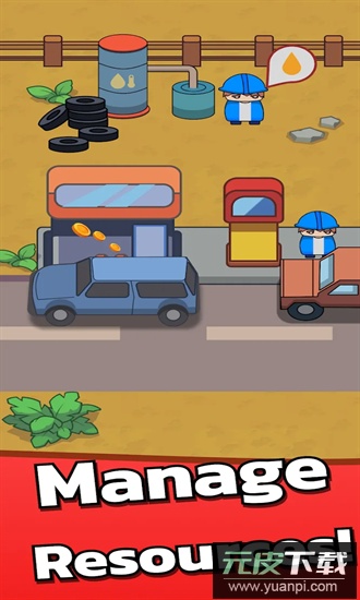 闲置僵尸加油站手机版截图4