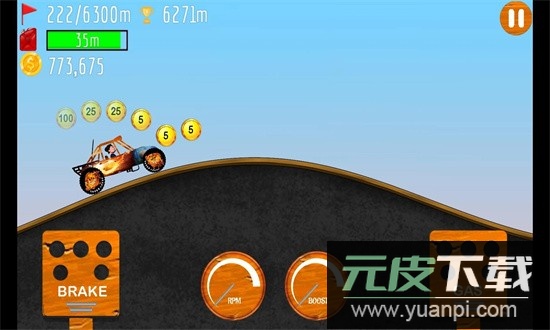 登山赛车山地运动修改版截图4