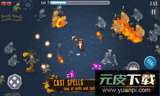 法师大战僵尸手机版截图4