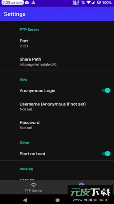 FTP Server服务器app安卓版截图3