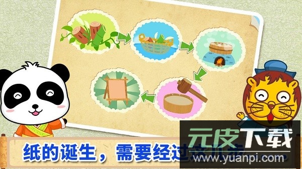 宝宝爱发明造纸术截图1