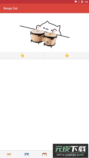 bongo cat猫咪键盘手机版(邦戈猫)截图1