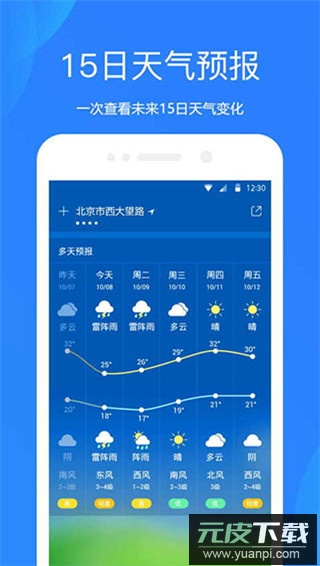 天气预报官方正版截图1