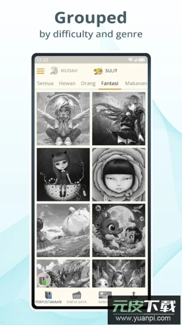 tie dye 2着色软件手机版截图2