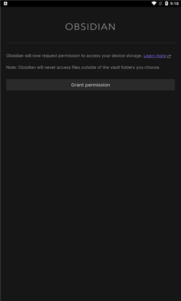 Obsidian黑曜石安卓版移动端手机版apk截图1