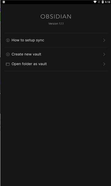 Obsidian黑曜石安卓版移动端手机版apk截图2