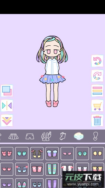 粉彩女孩换装游戏免费版截图3