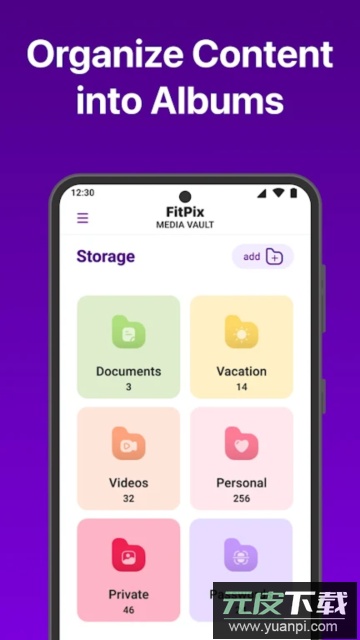 fitpix media vault图片管理软件安卓版截图4