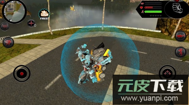 变形鲨鱼游戏(Robot Shark)截图2