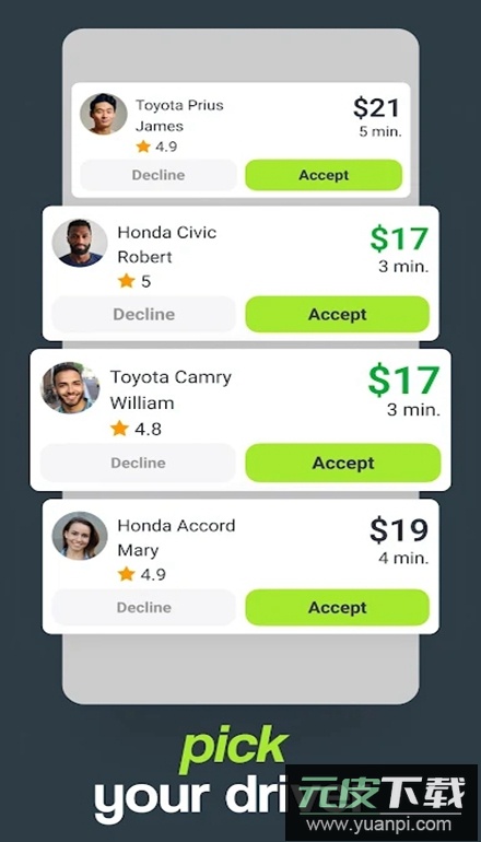 inDriver打车软件最新版app截图3
