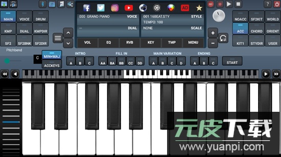 Arranger Keyboard钢琴编曲app最新版截图1
