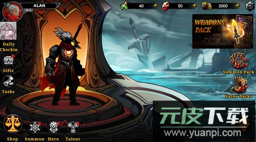 暗影传奇剑猎人免费版无限钻石版截图2
