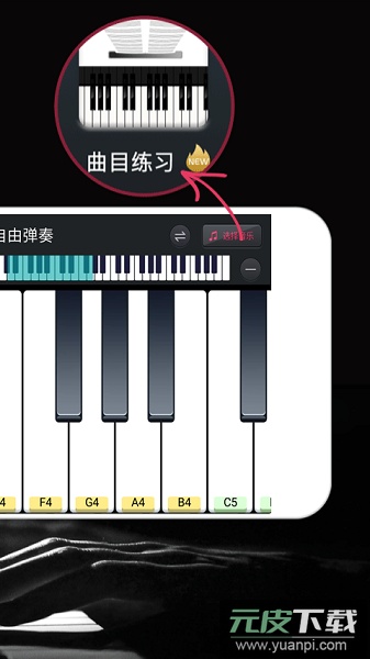 模拟钢琴游戏手机版截图1