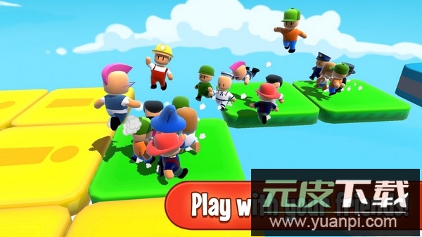 Stumble Guys多人大逃杀全皮肤解锁版截图1