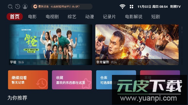 刺桐TV内置配置接口免费版截图3