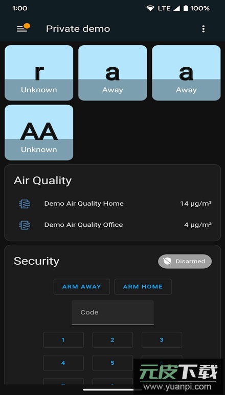 Home Assistant安卓客户端截图3