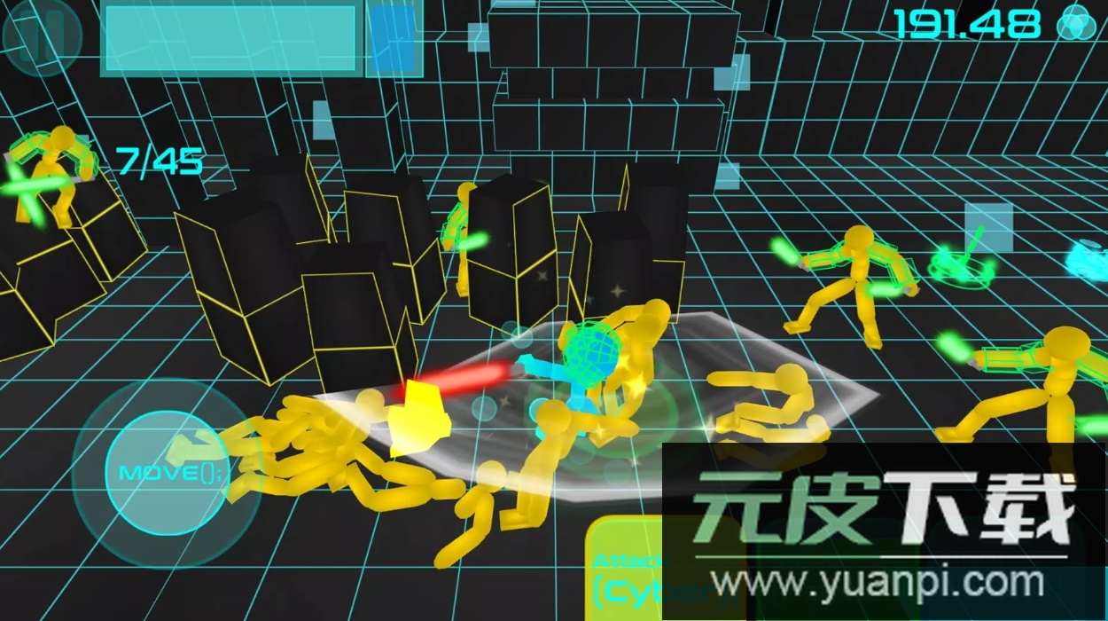 火柴人:霓虹战士大量货币版截图2
