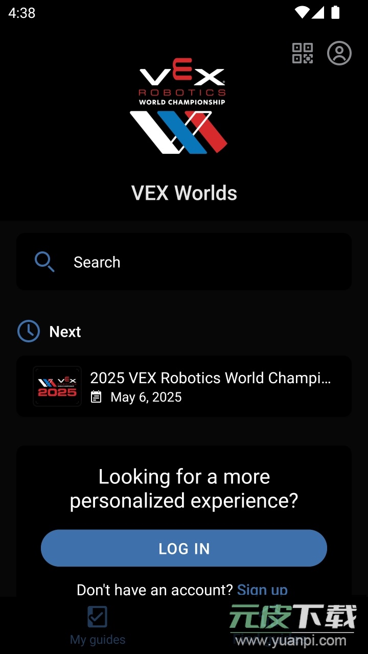 VEX Worlds世锦赛app官方最新版本截图2