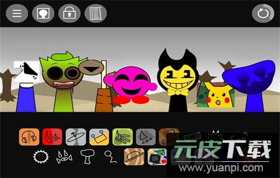 节奏盒子Sprunki寄生虫模组12.5最新版本截图2