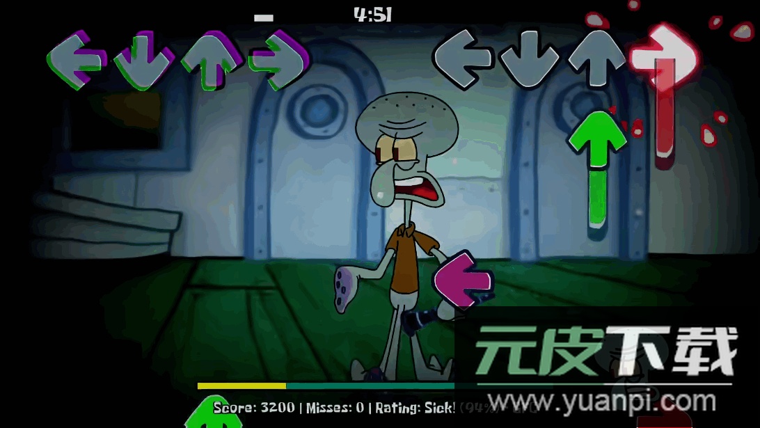 FNF错误化海绵宝宝之比奇堡的衰竭截图3