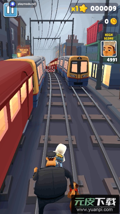 地铁跑酷全地图版国际服无限金币版截图2