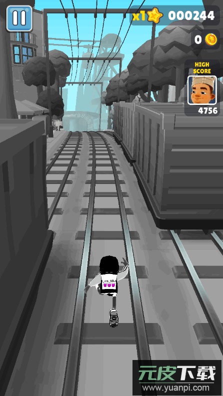 果茶天天开心地铁跑酷截图2
