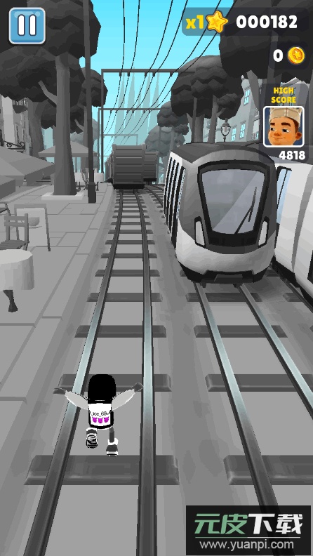 果茶天天开心地铁跑酷截图4