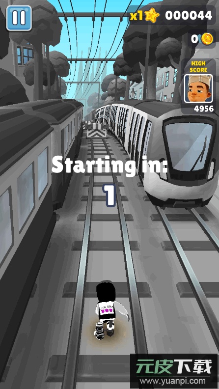 果茶天天开心地铁跑酷截图5