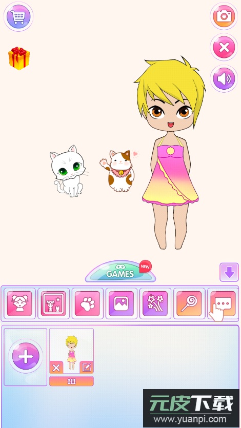 Chibi Dolls赤壁娃娃(头像制作)截图2