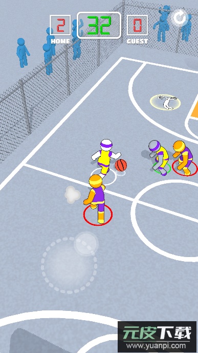 迷你篮球街游戏安卓版截图1