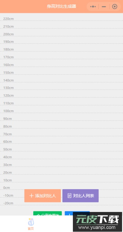 身高模拟器截图1