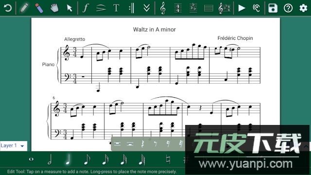 music writer(音乐编曲器)安卓汉化版截图3