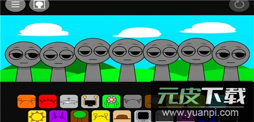 节奏盒子sprunki模组截图1