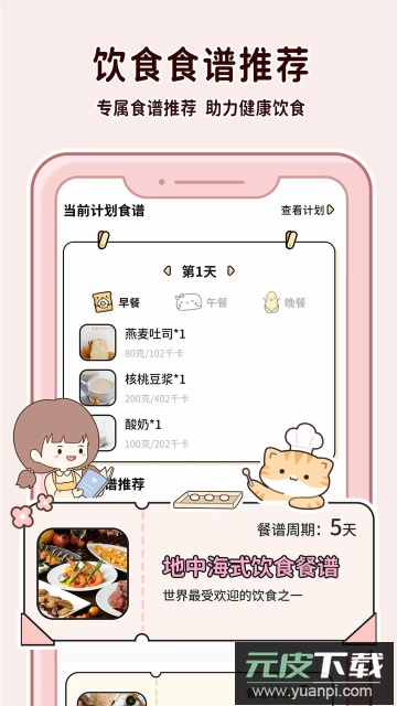 喵喵轻断食app官方版截图2