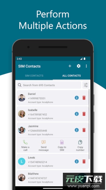SIM Contacts最新版截图2