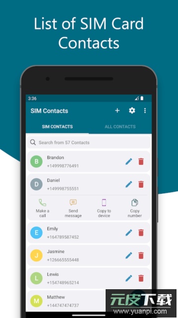 SIM Contacts最新版截图4