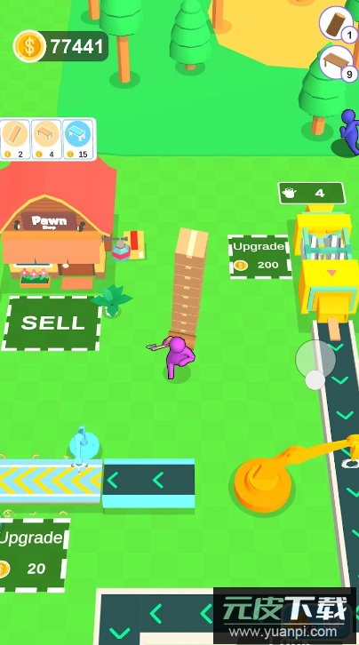 自动工厂建造者游戏截图2