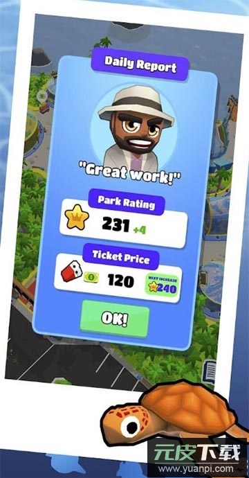 闲置水上公园无限金币截图1