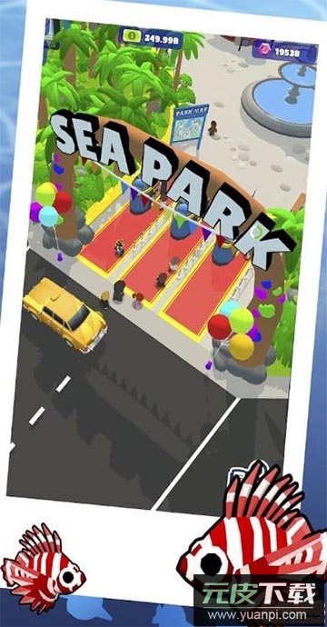 闲置水上公园无限金币截图2