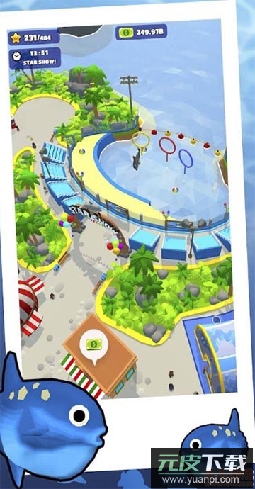 闲置水上公园无限金币截图4