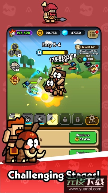 英雄恐龙游戏手机版(Hero Dino)截图2