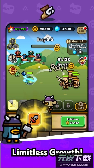 英雄恐龙游戏手机版(Hero Dino)截图3