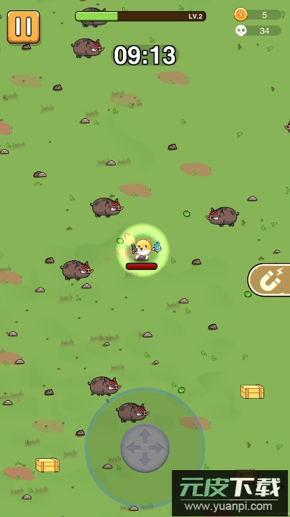 狗头幸存者io最新免费游戏截图4