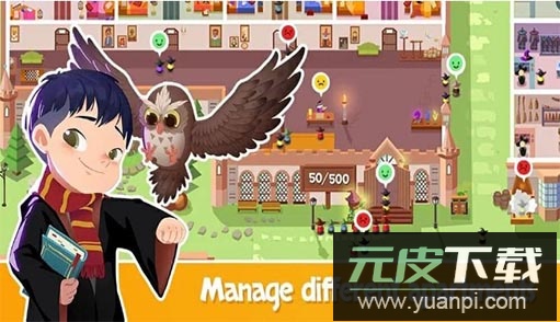 懒散的巫师学校无限金钱版截图3