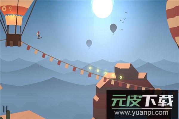 雪地滑翔机手游截图1