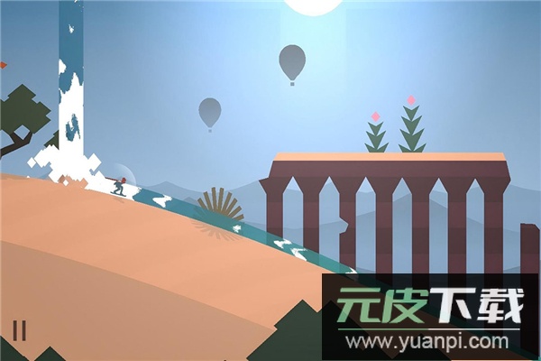 雪地滑翔机手游截图2