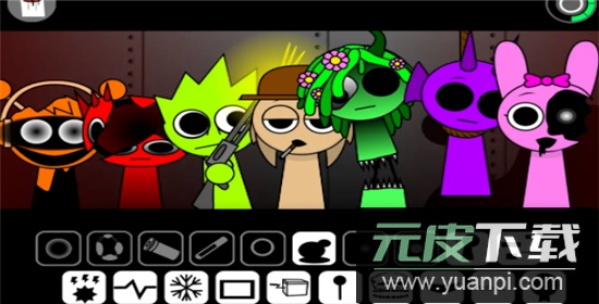 节奏盒子sprunki腐化版截图3