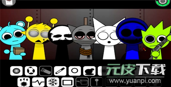 节奏盒子sprunki腐化版截图4