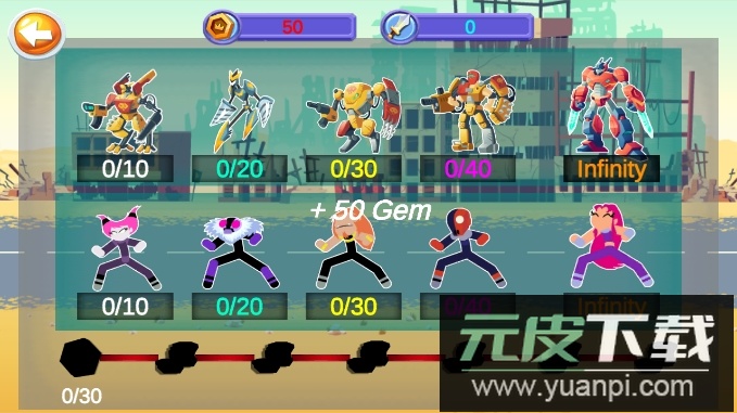 火柴人少年之战(Stick Titans)游戏安卓版截图2