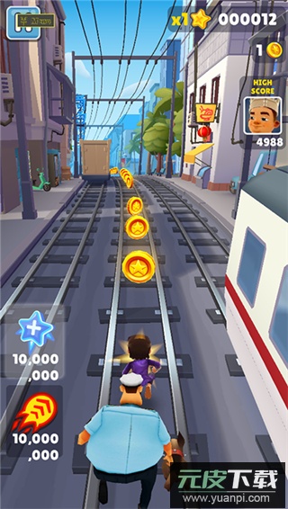 地铁跑酷变速版内置菜单截图5